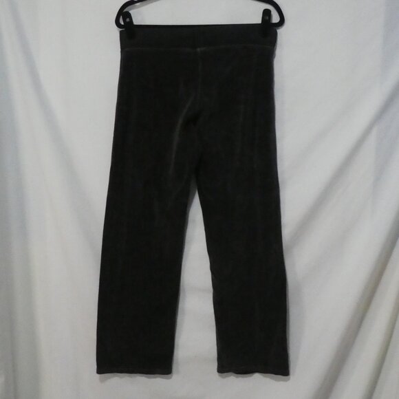 Y2K | GAP - Stretch | small | Soft Black Velour / Velvet Loungewear Pants - Picture 2 of 16